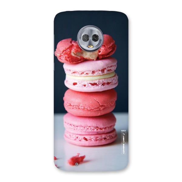 Pastel Macroons Back Case for Moto G6