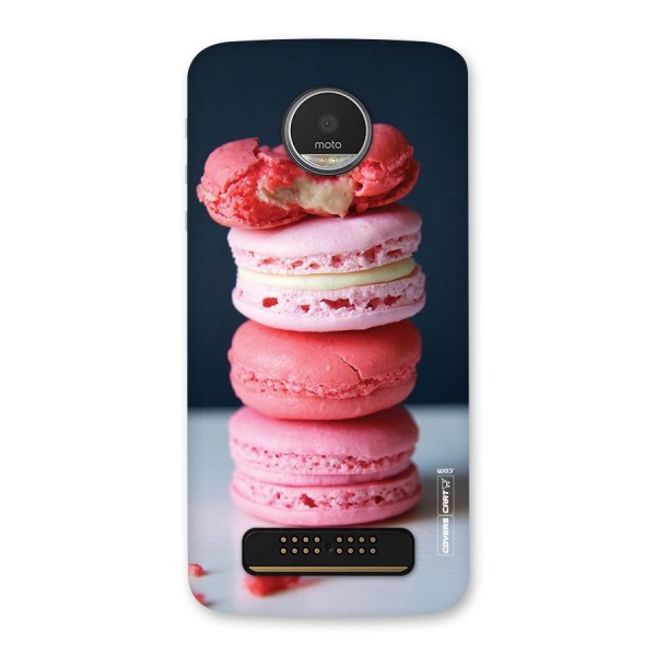 Pastel Macroons Back Case for Moto Z Play