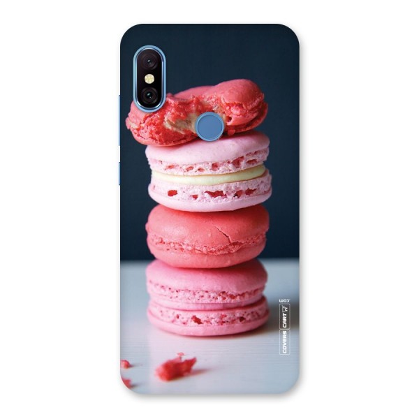 Pastel Macroons Back Case for Redmi Note 6 Pro