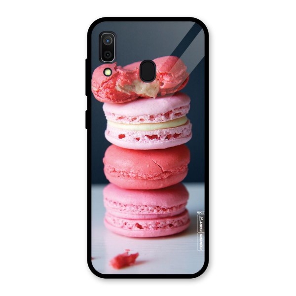 Pastel Macroons Glass Back Case for Galaxy A30