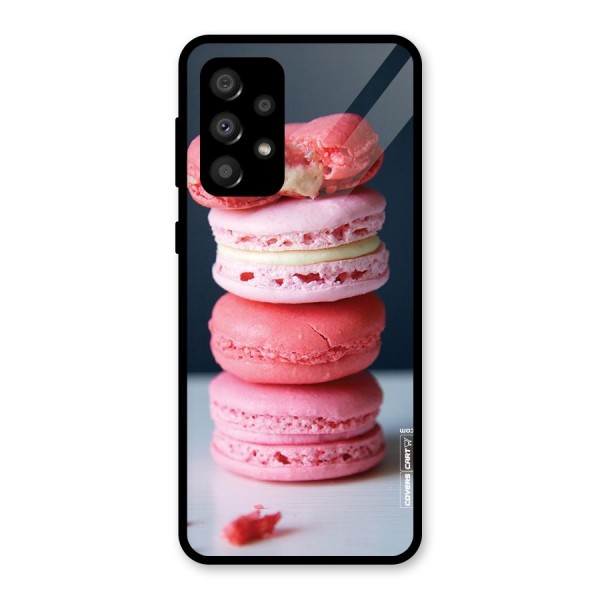 Pastel Macroons Glass Back Case for Galaxy A32