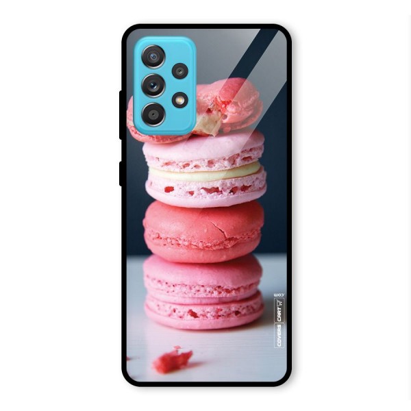 Pastel Macroons Glass Back Case for Galaxy A52s 5G