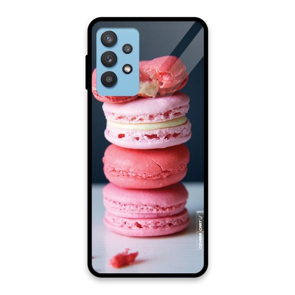 Pastel Macroons Glass Back Case for Galaxy M32 5G