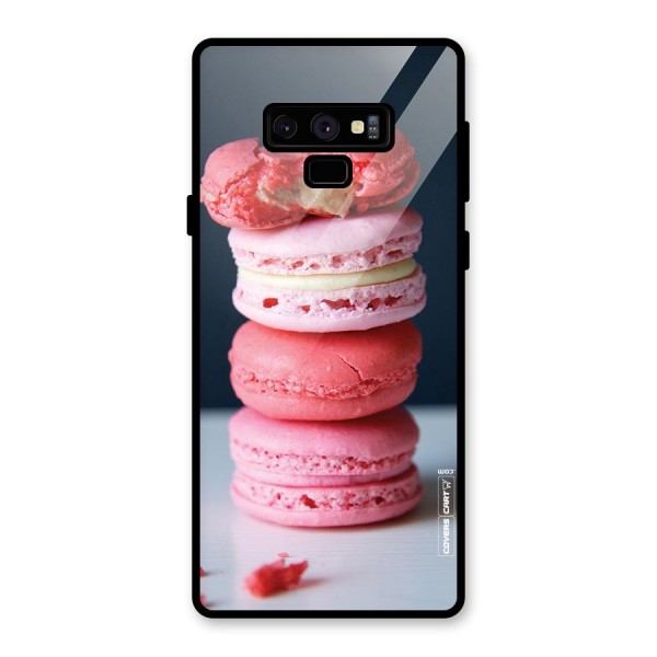 Pastel Macroons Glass Back Case for Galaxy Note 9