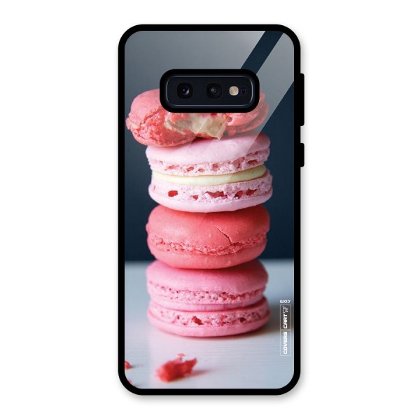 Pastel Macroons Glass Back Case for Galaxy S10e