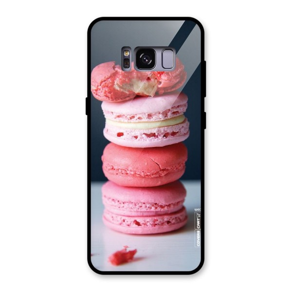 Pastel Macroons Glass Back Case for Galaxy S8