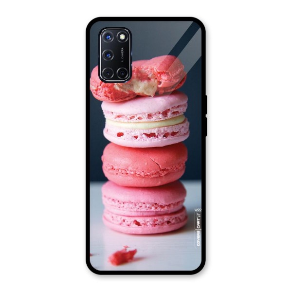 Pastel Macroons Glass Back Case for Oppo A52