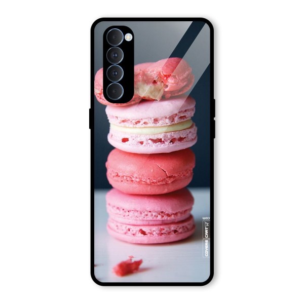 Pastel Macroons Glass Back Case for Oppo Reno4 Pro