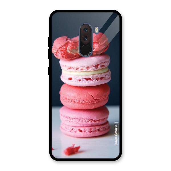 Pastel Macroons Glass Back Case for Poco F1