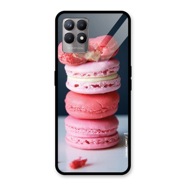 Pastel Macroons Glass Back Case for Realme 8i