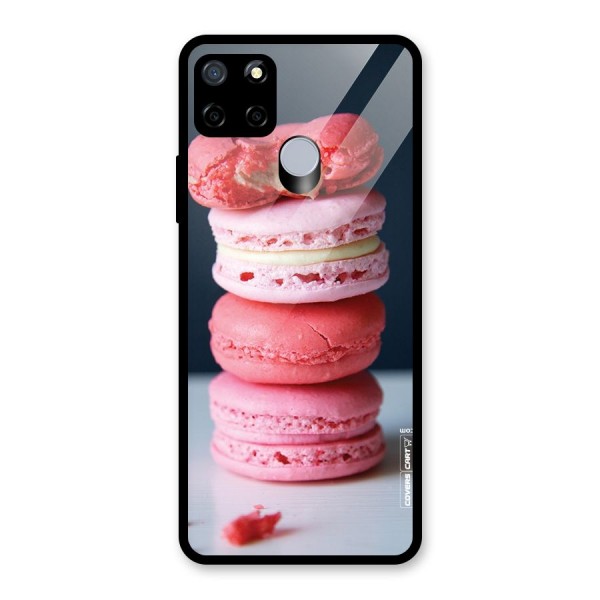 Pastel Macroons Glass Back Case for Realme C15