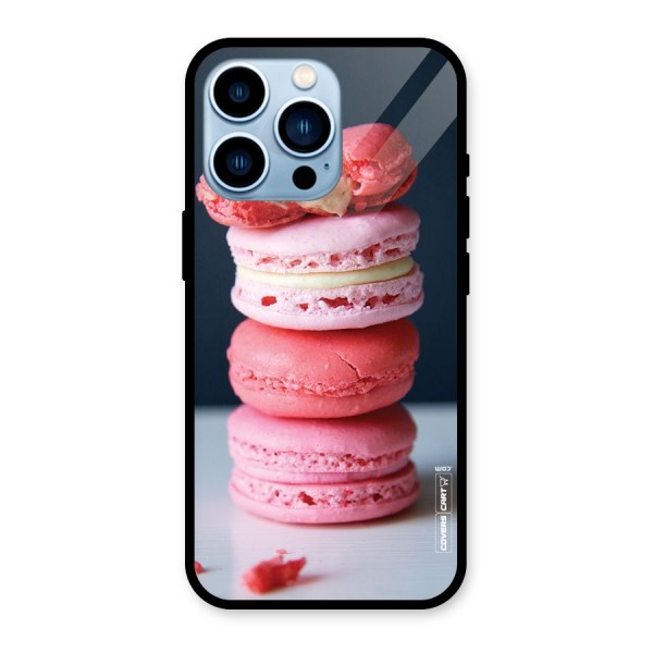 Pastel Macroons Glass Back Case for iPhone 13 Pro