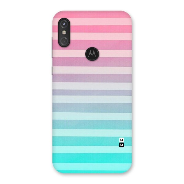 Pastel Ombre Back Case for Motorola One Power