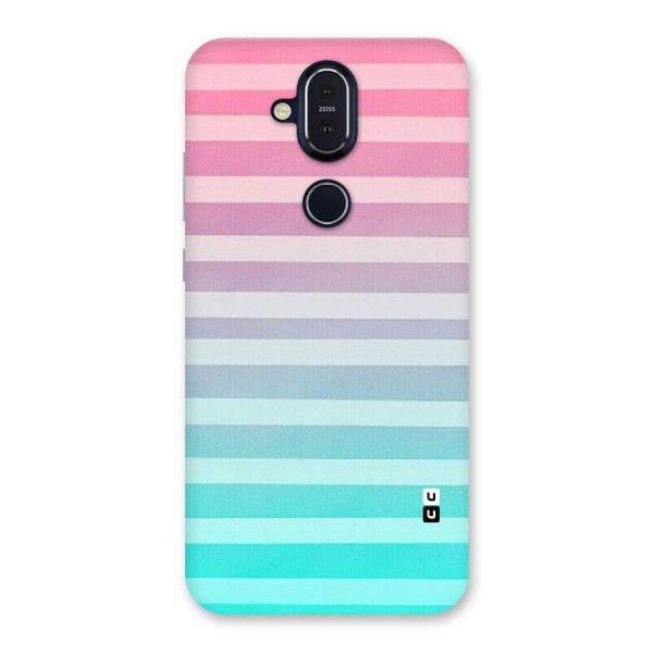 Pastel Ombre Back Case for Nokia 8.1