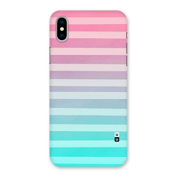 Pastel Ombre Back Case for iPhone XS