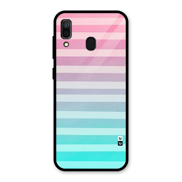 Pastel Ombre Glass Back Case for Galaxy A30