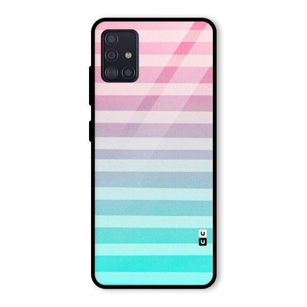 Pastel Ombre Glass Back Case for Galaxy A51