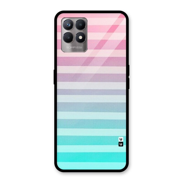 Pastel Ombre Glass Back Case for Realme 8i