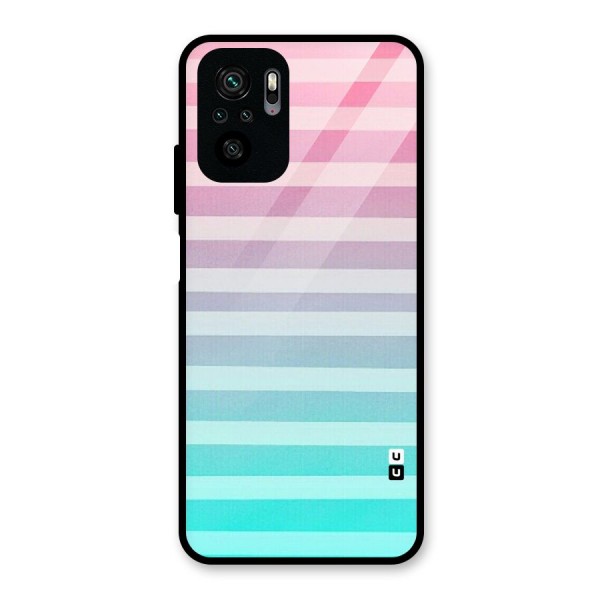 Pastel Ombre Glass Back Case for Redmi Note 10