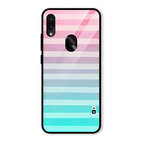 Pastel Ombre Glass Back Case for Redmi Note 7