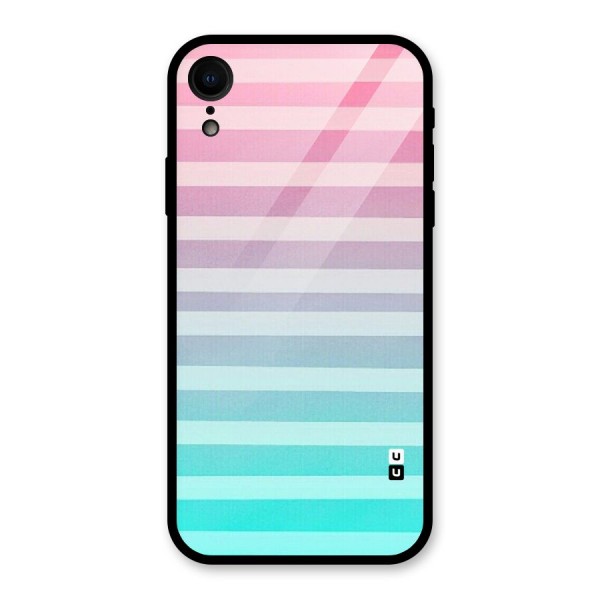 Pastel Ombre Glass Back Case for XR