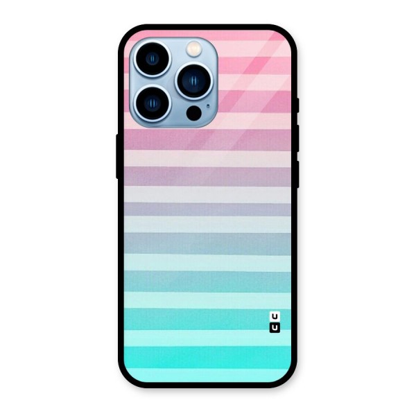 Pastel Ombre Glass Back Case for iPhone 13 Pro