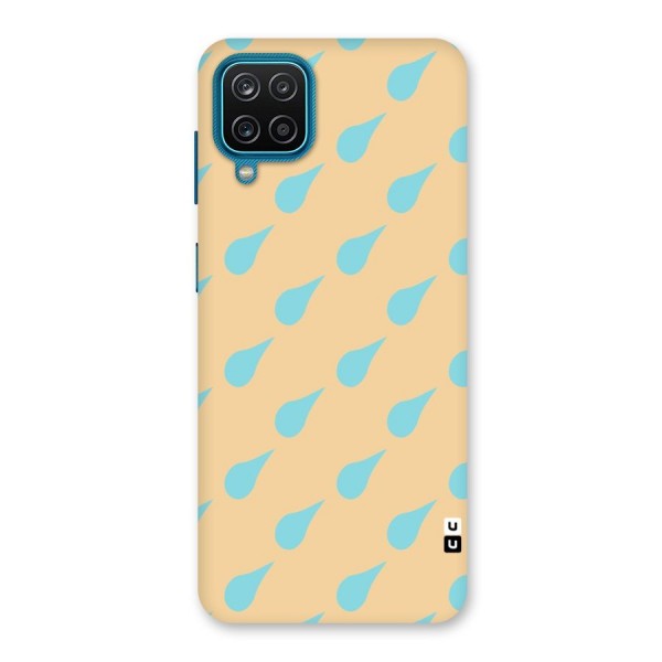 Pastel Orange Drops Back Case for Galaxy F12