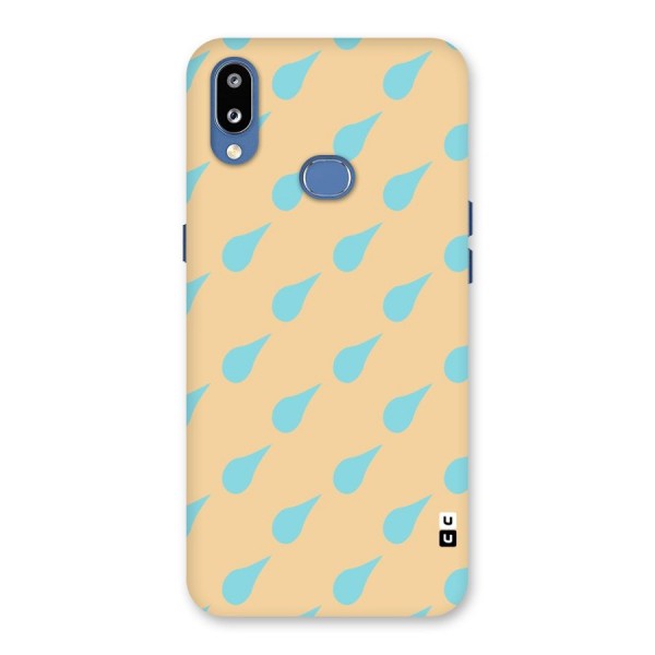 Pastel Orange Drops Back Case for Galaxy M01s