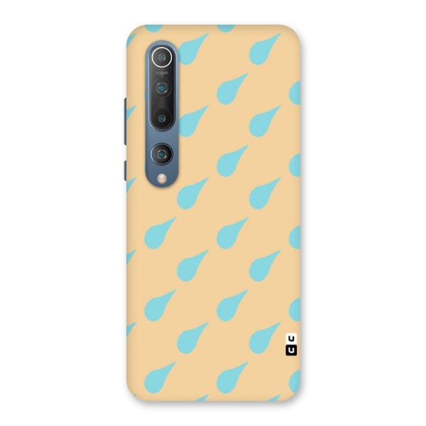 Pastel Orange Drops Back Case for Mi 10