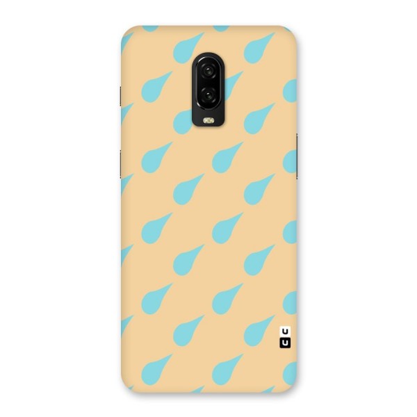 Pastel Orange Drops Back Case for OnePlus 6T