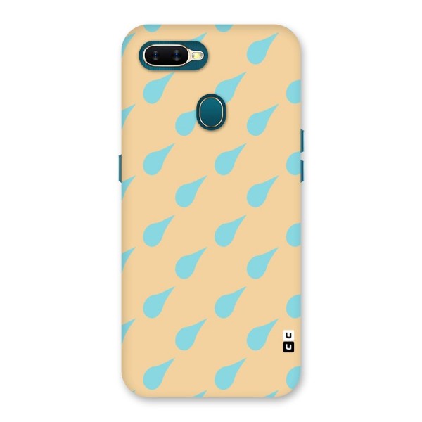 Pastel Orange Drops Back Case for Oppo A7