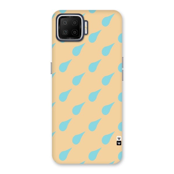 Pastel Orange Drops Back Case for Oppo F17