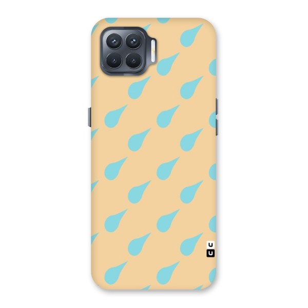 Pastel Orange Drops Back Case for Oppo F17 Pro