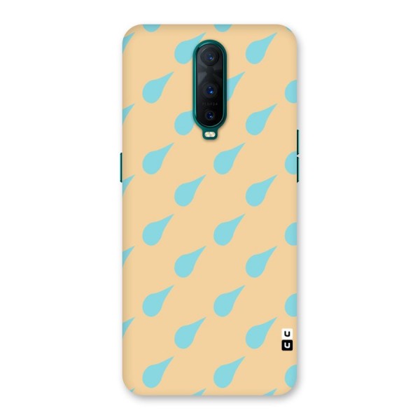 Pastel Orange Drops Back Case for Oppo R17 Pro