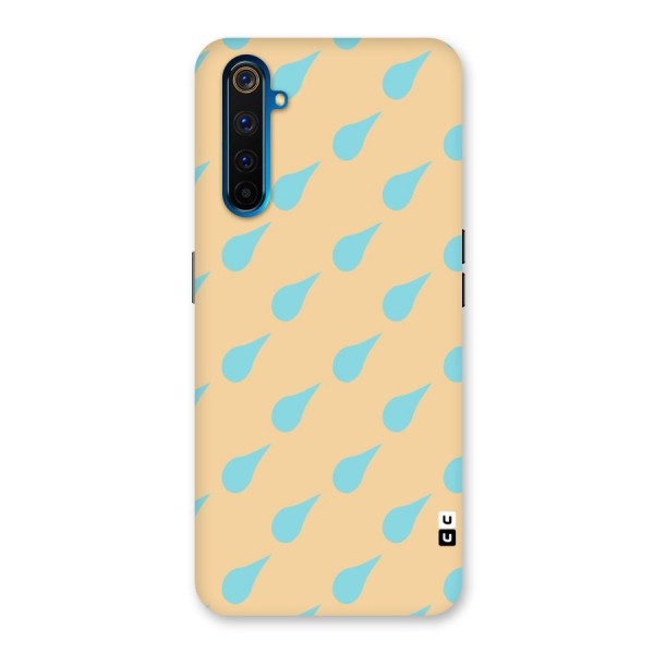 Pastel Orange Drops Back Case for Realme 6 Pro