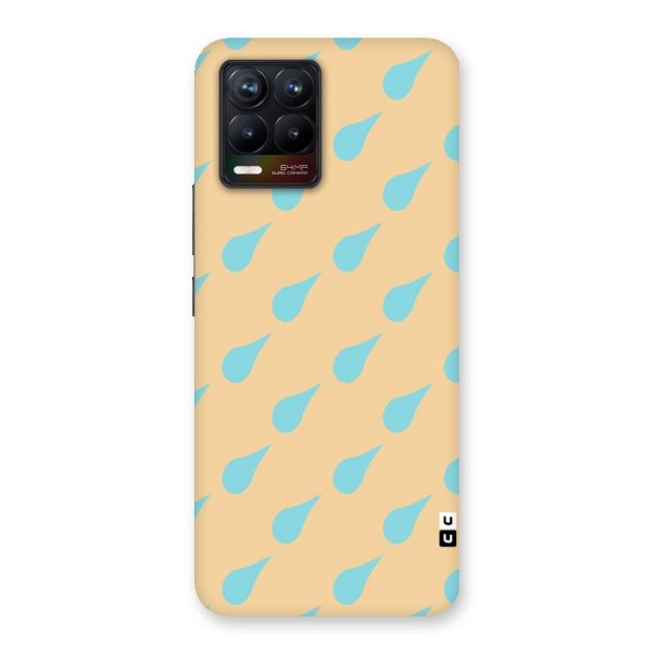 Pastel Orange Drops Back Case for Realme 8