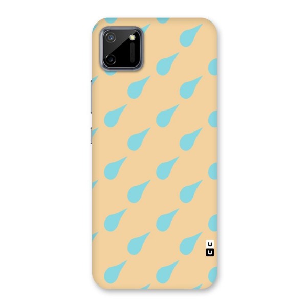 Pastel Orange Drops Back Case for Realme C11