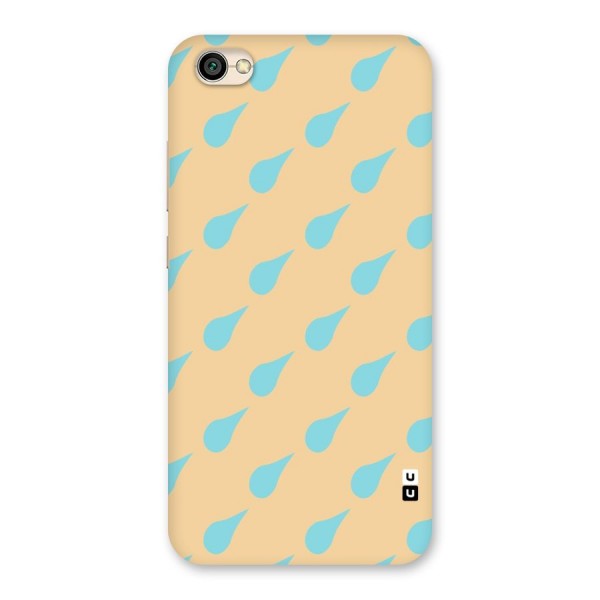 Pastel Orange Drops Back Case for Redmi Y1 Lite