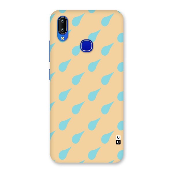 Pastel Orange Drops Back Case for Vivo Y91