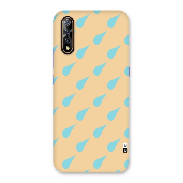 Pastel Orange Drops Back Case for Vivo Z1x