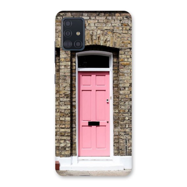 Pastel Pink Door Back Case for Galaxy A51