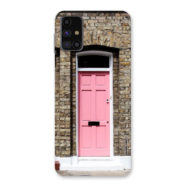 Pastel Pink Door Back Case for Galaxy M31s