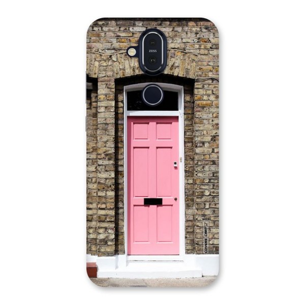 Pastel Pink Door Back Case for Nokia 8.1