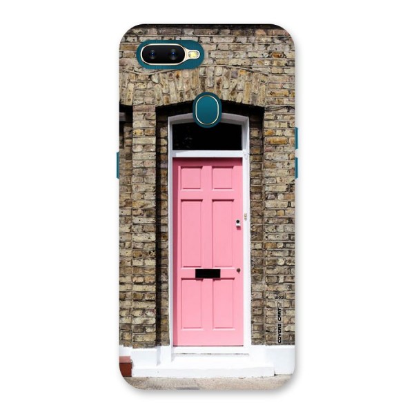 Pastel Pink Door Back Case for Oppo A12