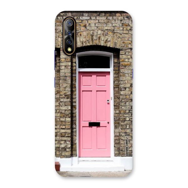 Pastel Pink Door Back Case for Vivo S1