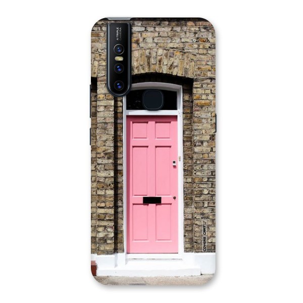 Pastel Pink Door Back Case for Vivo V15