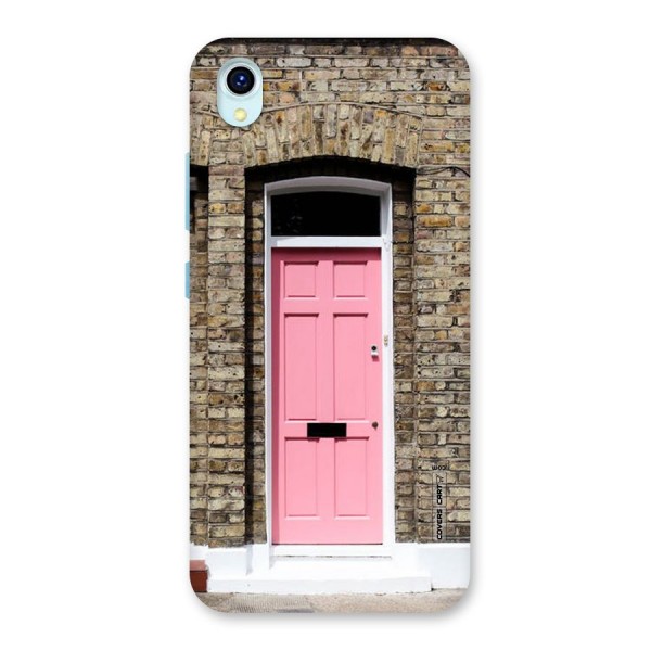 Pastel Pink Door Back Case for Vivo Y1s