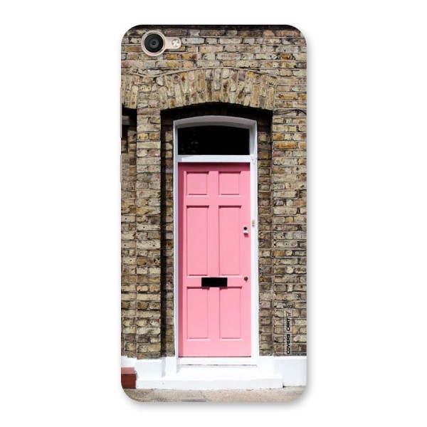 Pastel Pink Door Back Case for Vivo Y55s