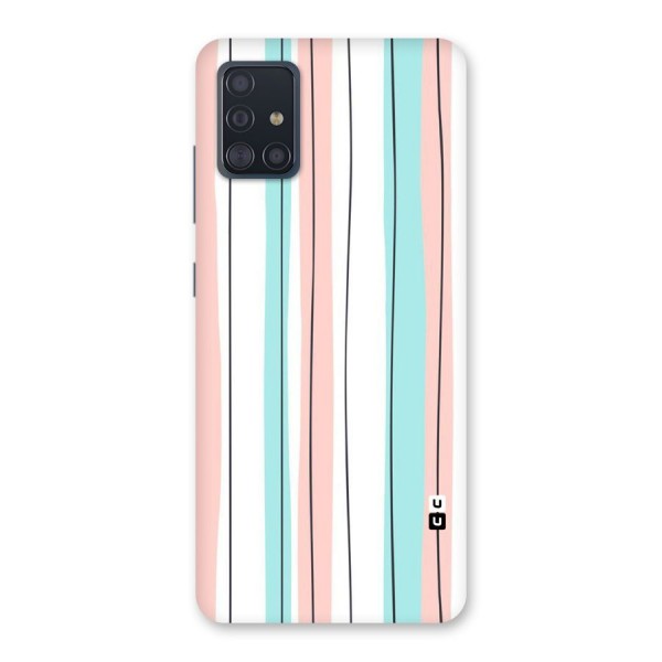 Pastel Tri Stripes Back Case for Galaxy A51