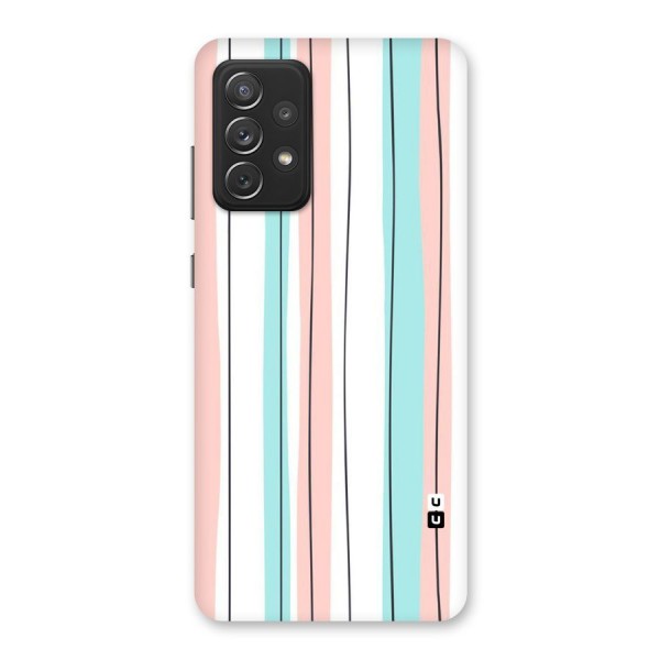 Pastel Tri Stripes Back Case for Galaxy A72